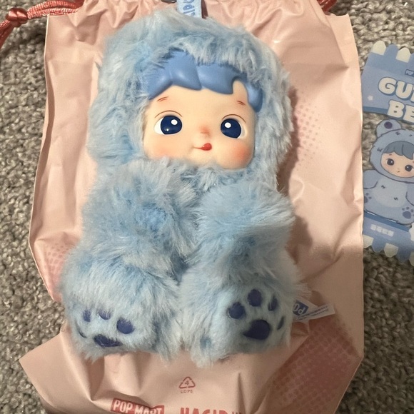 POP MART Other - HACIPUPU Gummy Bear Series-Vinyl Plush Pendant Blind Box - Blueberry